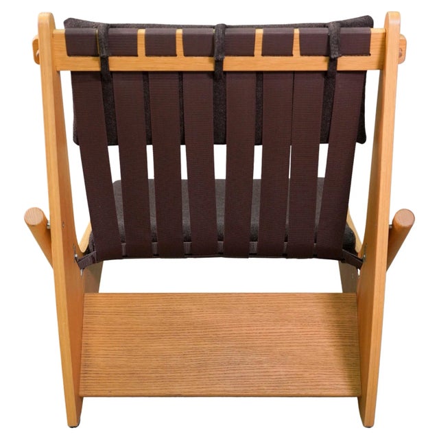 Richard Neutra Oak Boomerang Easy Chairs - a Pair For Sale In Miami - Image 6 of 12