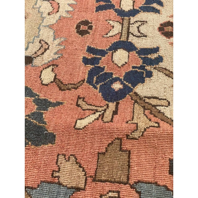 Pasargad Rust Persian Antique Dorokhsh - 9' X 12'.9'' For Sale - Image 9 of 10