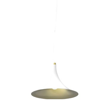 Mika Hanging Lamp in Matt Ral and Galvanic Finish by Aggiolight For Sale