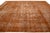 Antique Room Size Orange Wool Rug Persian Overdyed With Allover Pattern For Sale In New York - Image 6 of 11