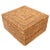 Artifacts Rattan Flat File Storage Box with Lid in Honey Brown For Sale - Image 9 of 9
