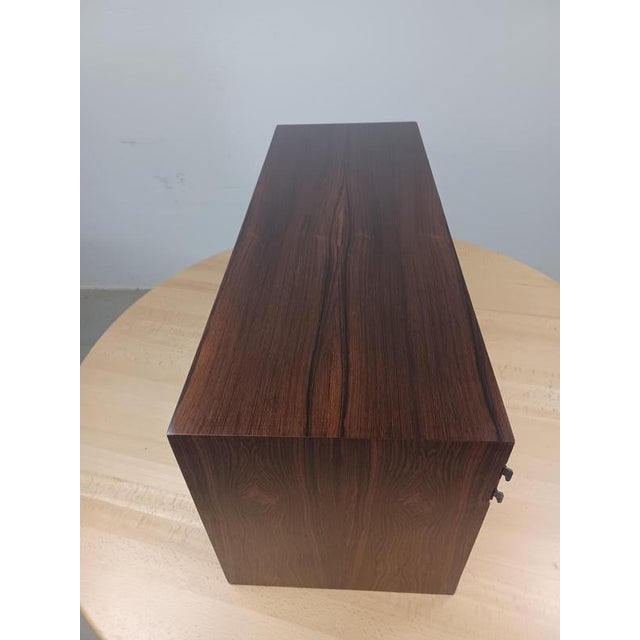 1960s Fully Restored Rosewood Cabinet Wall Unit by Kai Kristiansen for FM, 1960s For Sale - Image 5 of 16