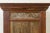 Asian Large 19th Century Cabinet with Carved Floral Motifs and Distressed Verde Finish For Sale - Image 3 of 13