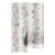 Mahjong Floral Stripe Grasscloth Wallpaper by House Party | Soap White | 6 Yards For Sale