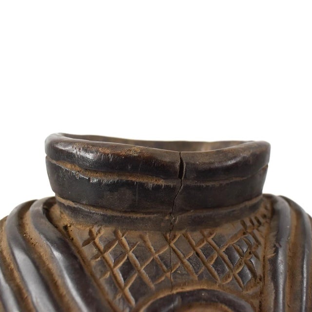 Brown Early 20th Century Kuba Figural Cup For Sale - Image 8 of 9