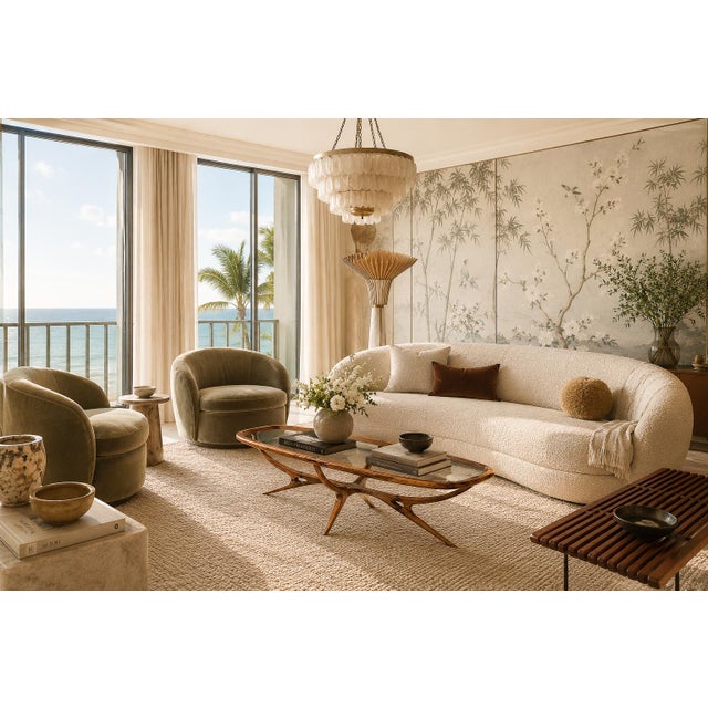 This rare and sculptural coffee table exemplifies Giuseppe Scapinellis masterful interpretation of Brazilian modernism in...