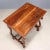 Wood Walnut Writing Desk, Italy, Late 19th Century For Sale - Image 7 of 9