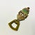 Metal 1970s Vintage Boho Chic Italian Mediterranean Brass Architecture Bottle Opener. For Sale - Image 7 of 8