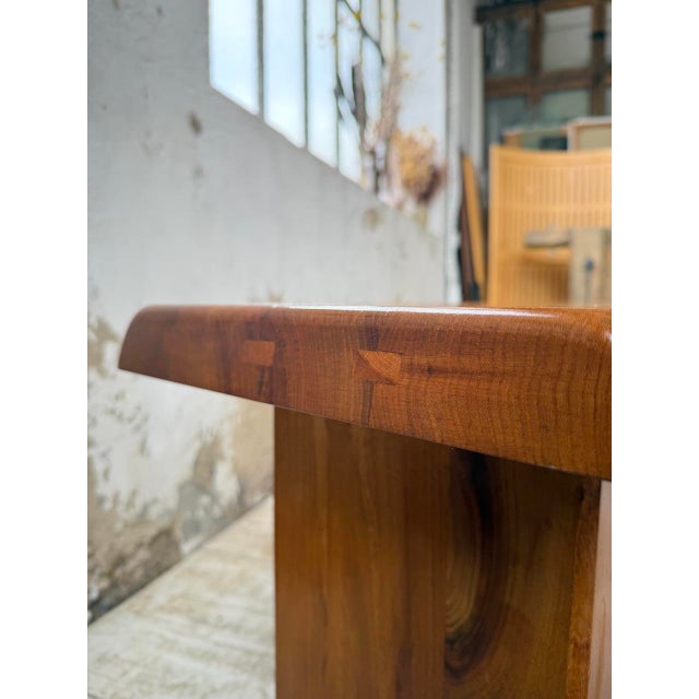 Chapo S14 Bench in Blond Elm from Pierre Chapo, 1960s For Sale - Image 6 of 18