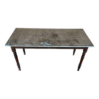 Vintage Rectangular Dining Table, 1950s For Sale