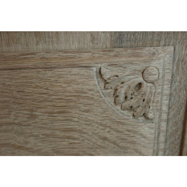 1940s Vintage Oak Counter with Rack, 1940s For Sale - Image 5 of 15