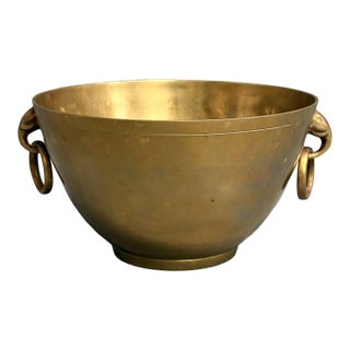 Vintage Brass Bowl - New York World's Fair For Sale