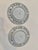 Pair of Antique German Dresden Porcelain Reticulated Cabinet Plates With Floral Decoration For Sale - Image 10 of 16