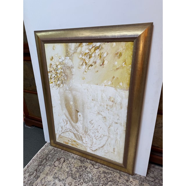 Realism Victor Anufriev Original Painting "Wings of Desire", Certificate For Sale - Image 3 of 12