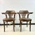 1940s Vintage Boho Chic Art Deco Drevounia Bentwood Arm Chairs - A Pair For Sale - Image 4 of 14