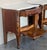 French Louis XV Marquetry Marble-Top Nightstand or Side Tables For Sale - Image 10 of 11