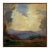 Framed Abstract Acrylic Painting Titled Cloud Animals For Sale