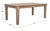 Transitional Martinique Wood Patio Coffee Table, Natural For Sale - Image 3 of 10