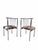 Metal MCM B. Brody Chrome Spindle Back Side Chairs Newly Reupholstered – Pair For Sale - Image 7 of 12