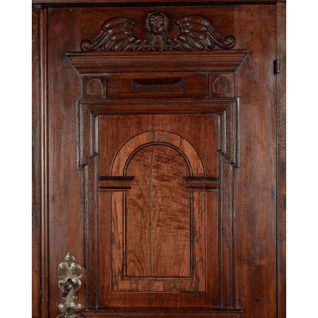 19th Century French Périgord Walnut Armoire For Sale In Orlando - Image 6 of 15