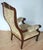 Antique Carved Walnut Armchair, Turn of the 19th and 20th Centuries, in Good conditions. Designed 1890 to 1919