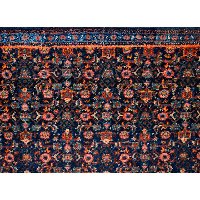 Early 20th Century Persian Senneh Rug For Sale - Image 4 of 12