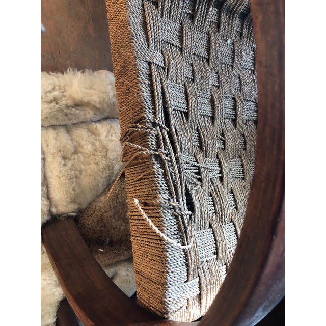 Mid-Century Modern Rope Lounge Chairs in the Style of Bas Van Pelt For Sale - Image 11 of 12