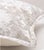 Contemporary Modern Style 18-Inch Silver-White Feather Silk Cotton Square Pillow For Sale - Image 3 of 6