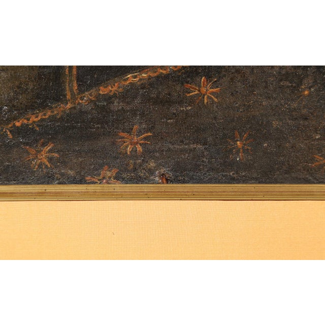 Madonna and Child, Oil on Canvas, 19th Century For Sale - Image 14 of 15