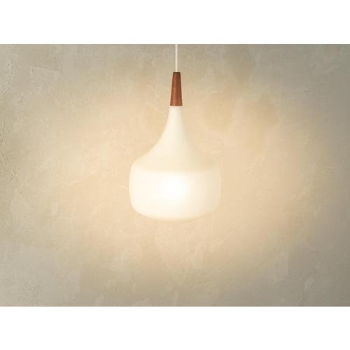 Ceiling Lamp in Milk Glass by Uno & Östen Kristiansson for Luxus, 1960s For Sale - Image 3 of 7