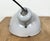 Industrial Grey Enamel Factory Pendant Lamp, 1960s For Sale - Image 14 of 18