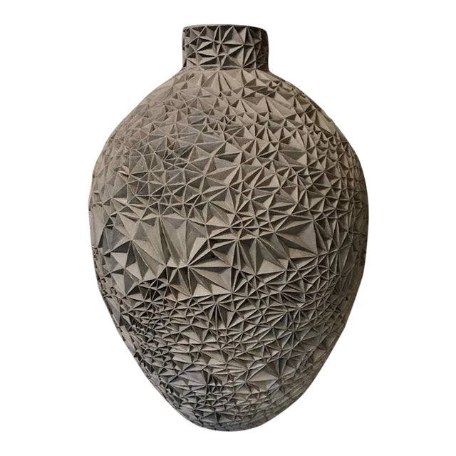 Ceramic Vase ‘Primavera’ by Leah Jensen For Sale