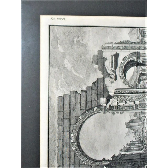 Paper Mid 18th Century "Ruins of Palymara, Otherwise Tedmor, in the Desert" Robert Wood Print, Framed For Sale - Image 7 of 8