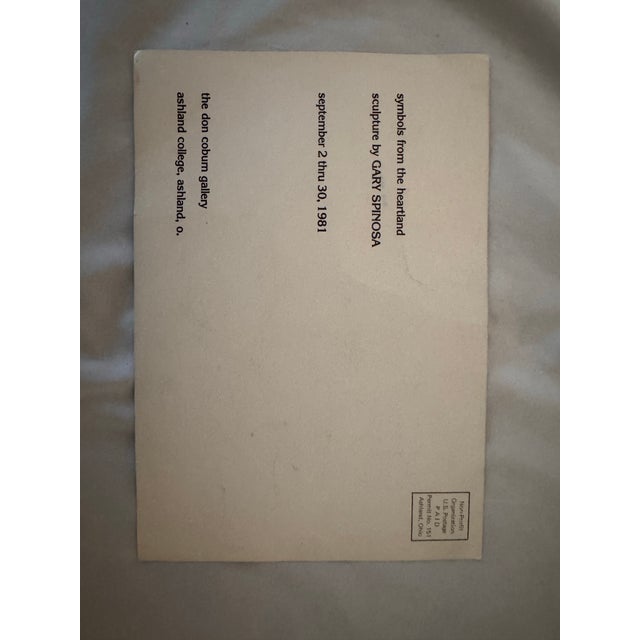 Bronze Late 20th Century Organic Bronze Sculpture by Spinosa – Biomorphic Form With Textured Surface For Sale - Image 8 of 9