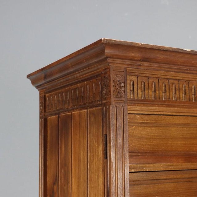 Chest of Drawers in Walnut For Sale - Image 4 of 8