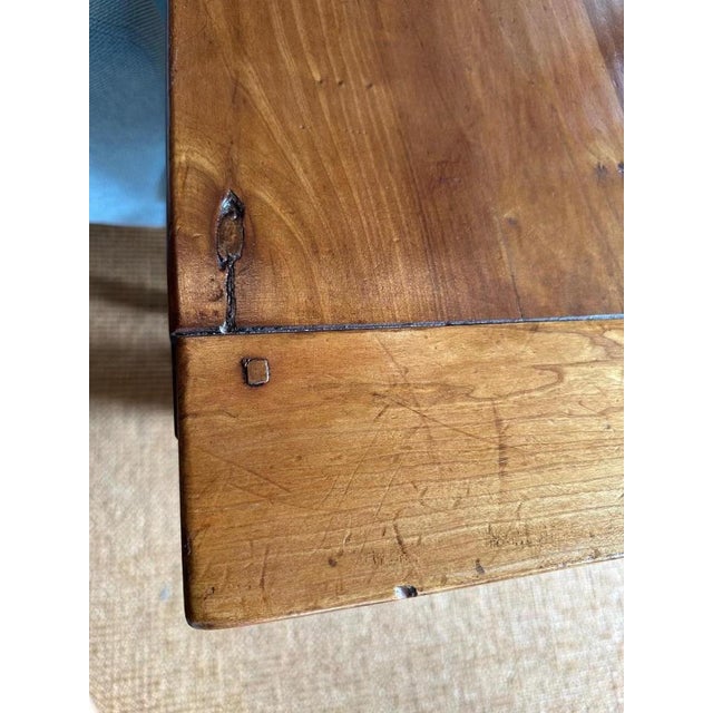 Cherry Country Dining Table, 1990s For Sale - Image 3 of 11