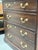 Wood Late 20th Century Henkel Harris Mahogany Two Drawer File Cabinet Chest For Sale - Image 7 of 11