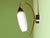 Mid-Century Modern Minimalist White Opaline Glass Wall Sconce Light, 1990s For Sale - Image 3 of 11