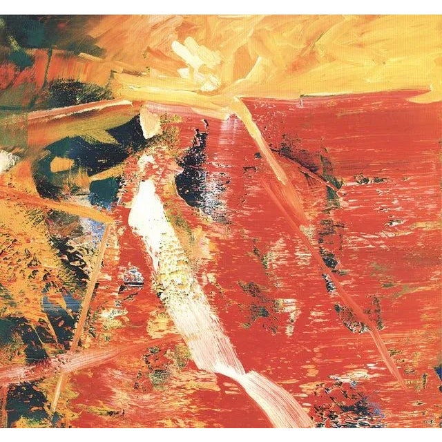 Artist: Gerhard Richter Title: Tisch Year: 1991 Signed: No Medium: Offset Lithograph Paper Size: 39 x 51 inches ( 99.06 x...