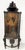 Wood Half-Moon Corner Cabinet with Biblical Scene Decor, 19th Century For Sale - Image 7 of 18