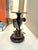 Mid-Century Modern Zoltan Pap Cast Bronze Brutalist Candlestick For Sale - Image 3 of 10
