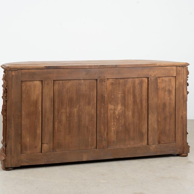19th Century French Oak Carved Large Buffet Sideboard For Sale - Image 14 of 14