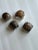 Set of 4 tiger Cowrie Seashell Napkin Rings, perfect for all of your summer parties. Other shell napkin rings available in...