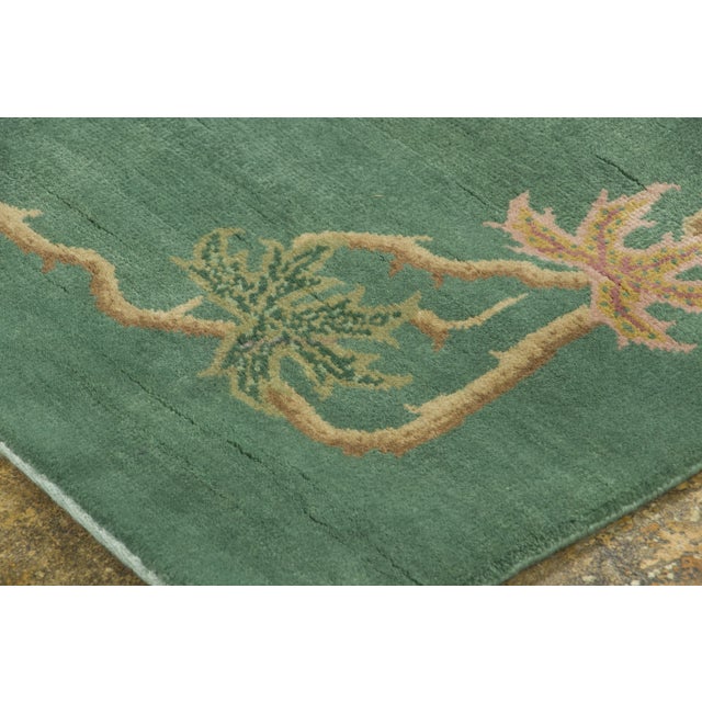 Rug & Kilim Contemporary Chinese Deco Style Wool Runner by Rug & Kilim, India For Sale - Image 4 of 9