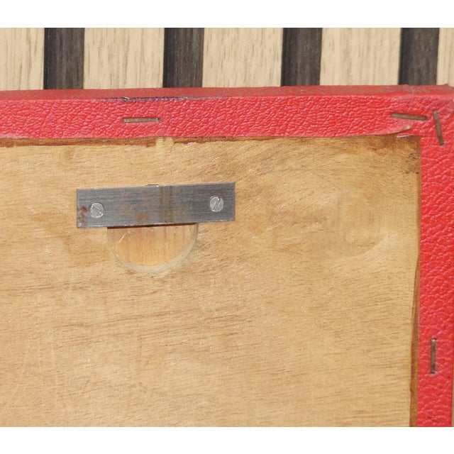 Metal Vintage Coat Rack with Mirror, 1970s For Sale - Image 7 of 9