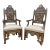 19th Century Syrian Arm Chairs With Pearl and Ebony Inlay-Pair For Sale