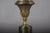 Mid-Century Modern Hollywood Regency Brass Palm Leaf Double Socket Table Lamp, Europe, 1960s For Sale - Image 3 of 12