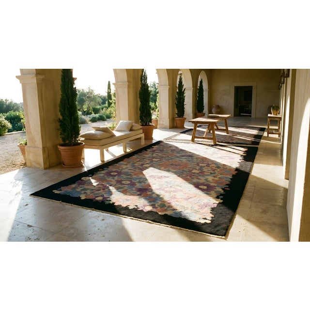 1920s Pair of Chinese Art Deco Rugs For Sale - Image 11 of 12