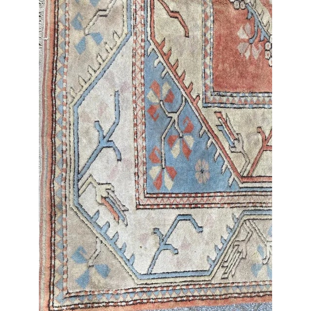 Large Vintage Turkish Kars Rug For Sale - Image 3 of 17