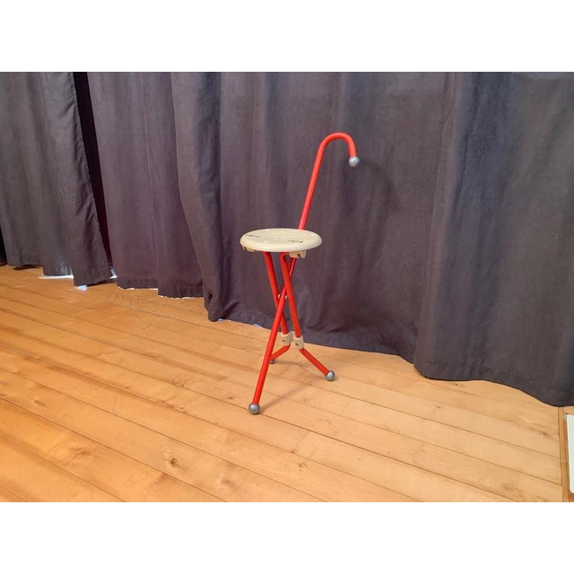 Vintage Folding Chair by Ivan Loss for Ulisse, Italy, 1980s For Sale - Image 15 of 15